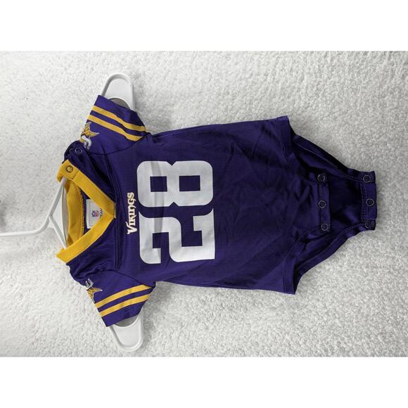 NFL Other - Adrian Peterson #28 Minnesota Vikings Purple Jersey Infant Baby 3-6 Month